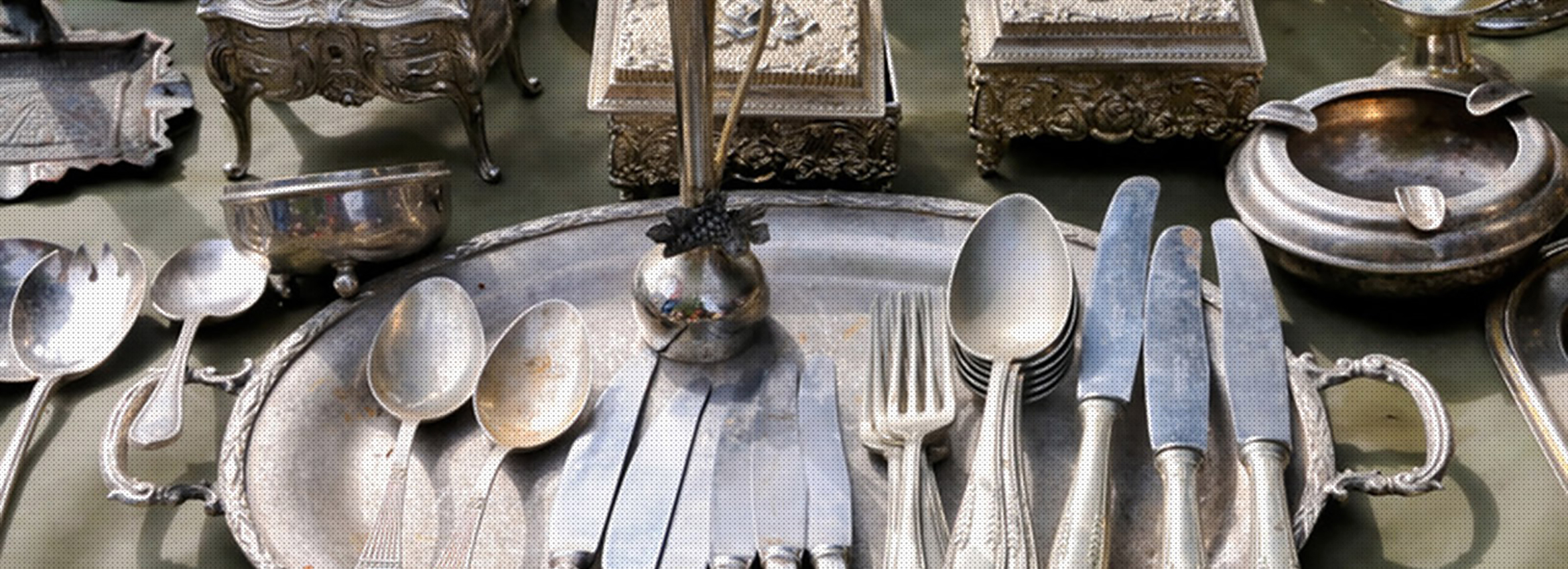 image showing many sterling silver items